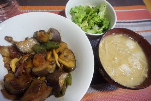 2020年1月22日の晩御飯