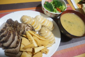 2020年4月3日の晩ご飯