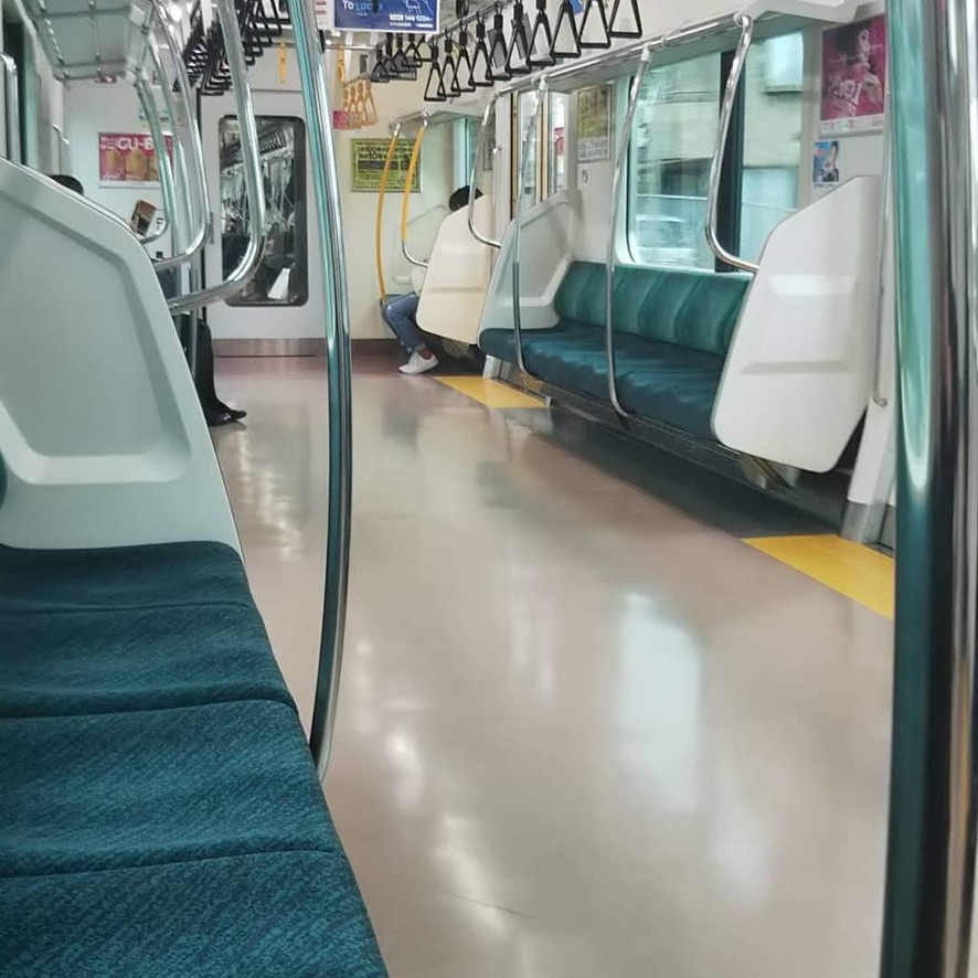あずき.さんち。「通勤電車」