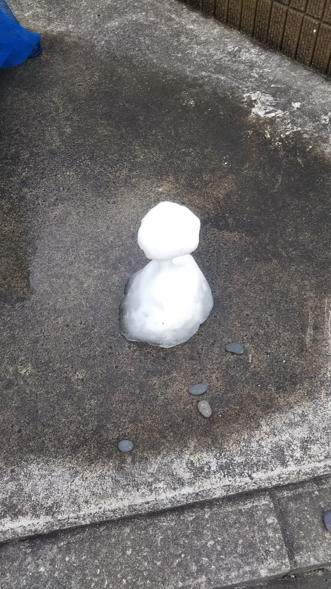 あずき.さんち。「雪のなごり」
