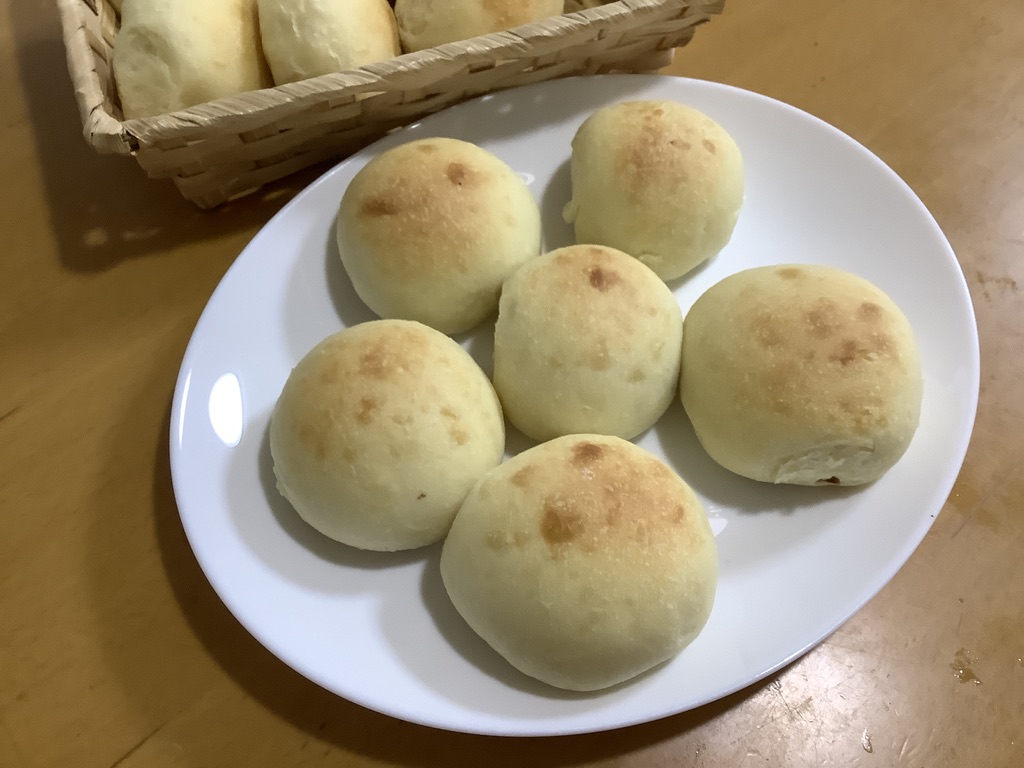 あずき.さんち。「白いチョコパン」