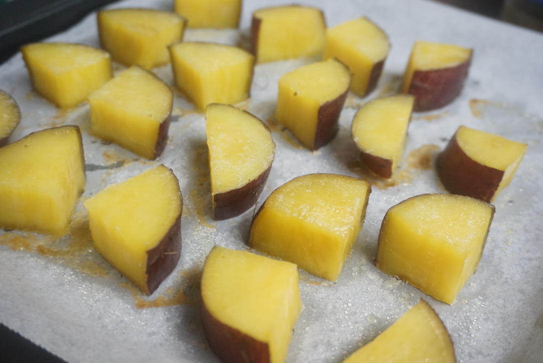 あずき.さんち。「簡単スイートポテト」