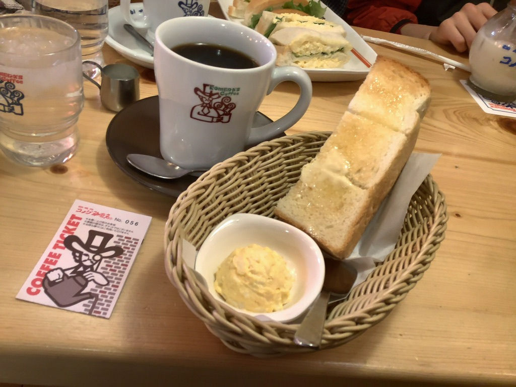 コメダ珈琲モーニング