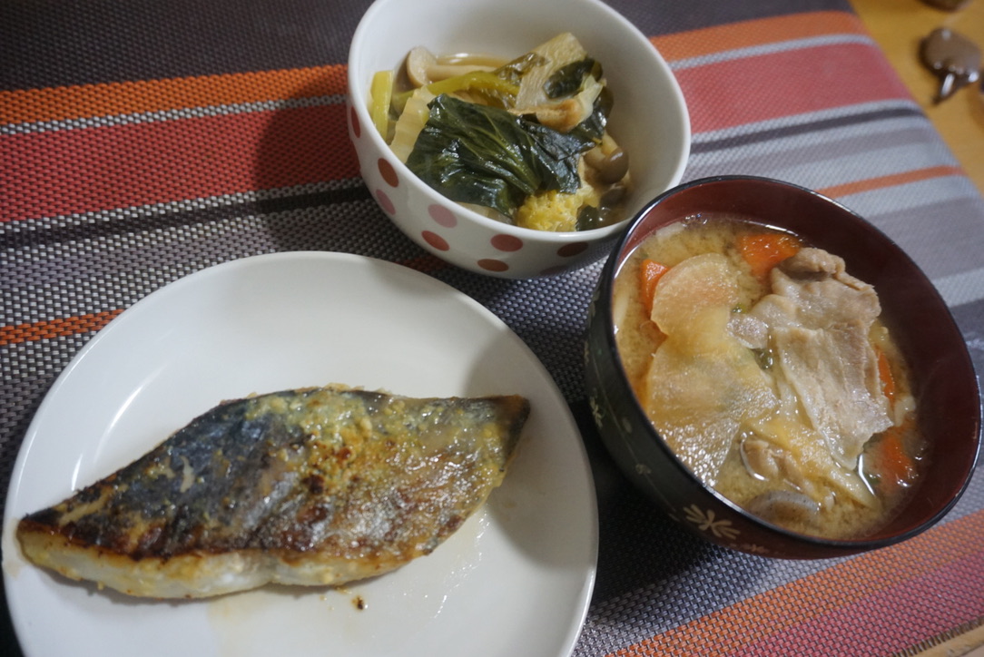 2021年1月22日の晩ご飯