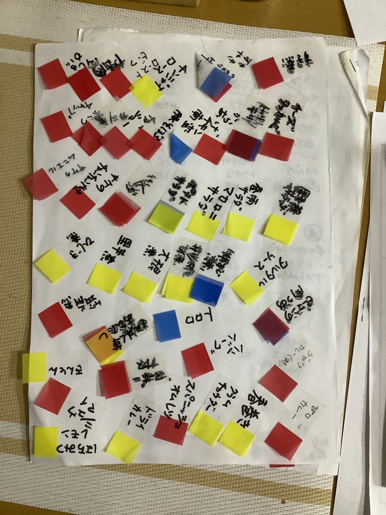 あずき.さんち。「在庫メモ」