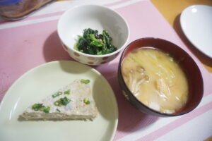 2021年2月18日の晩ご飯