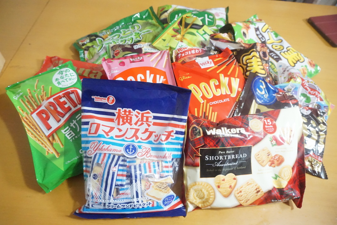 あずき.さんち。「お菓子の棚卸し」