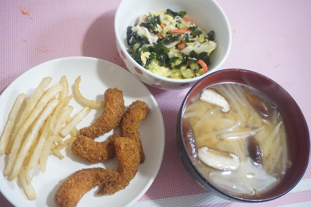 2021年4月13日の晩ご飯