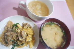 2021年4月12日の晩ご飯