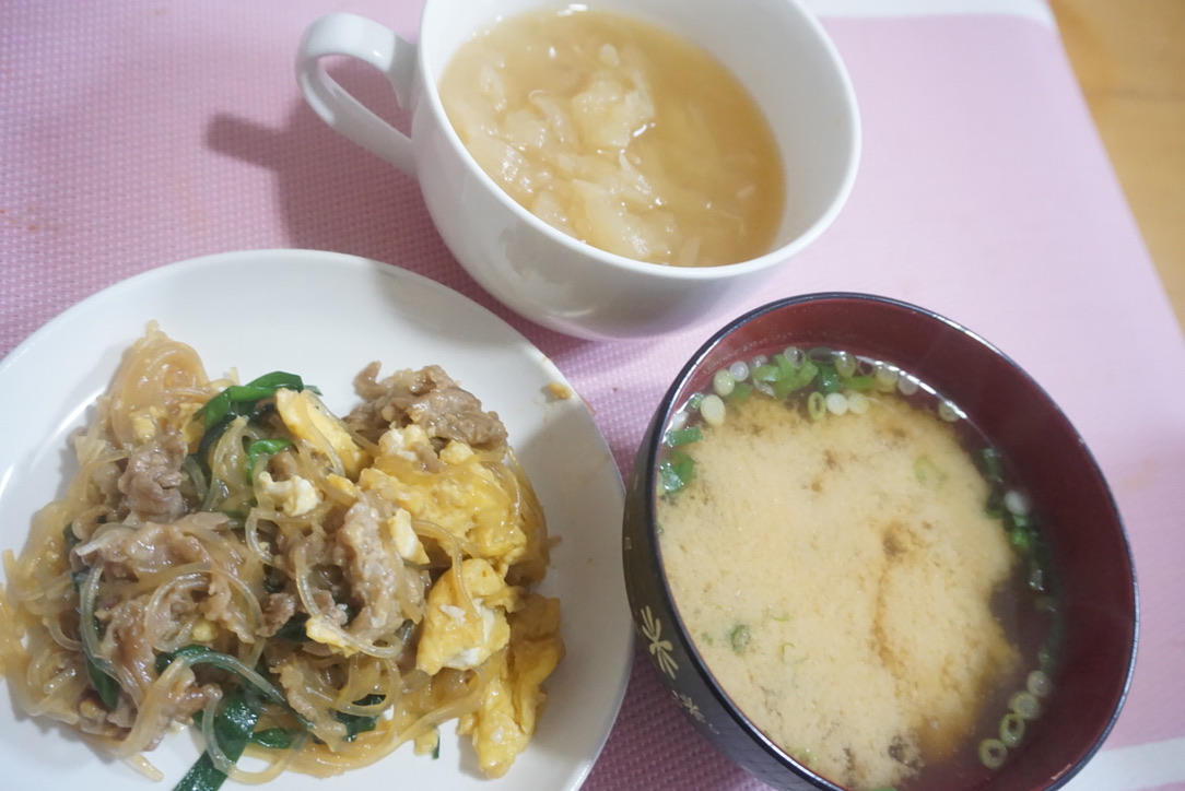 2021年4月12日の晩ご飯