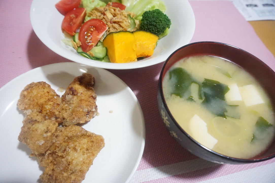 2021年5月18日の晩ご飯