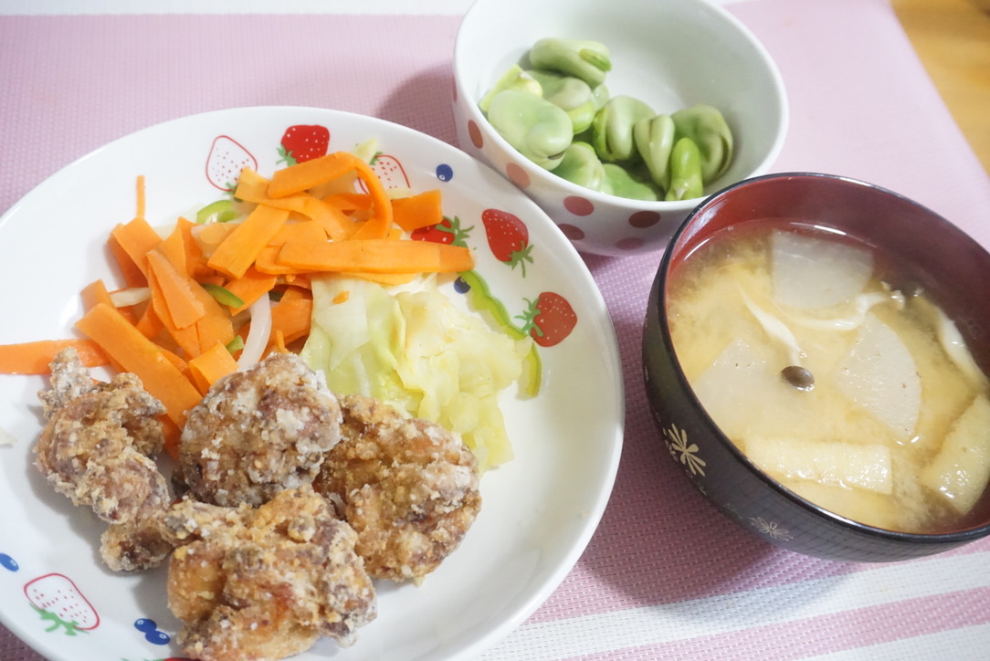 2021年5月8日の晩ご飯