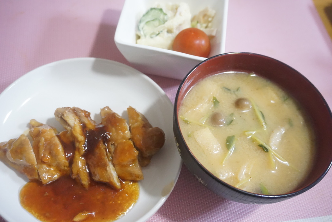 2021年4月10日の晩ご飯