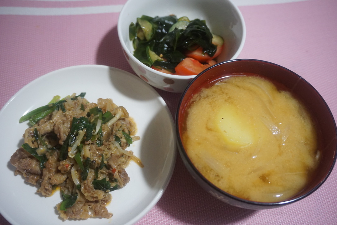 2021年6月7日の晩ご飯