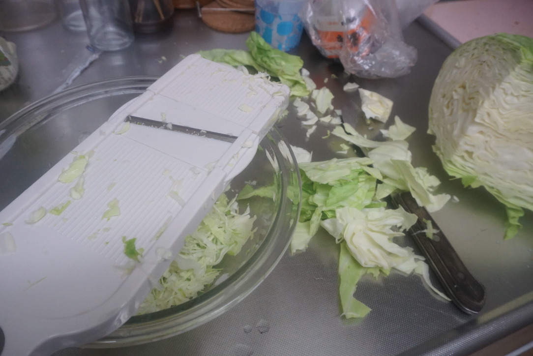 あずき.さんち。「キャベツの大惨事」