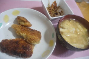 2021年10月13日の晩ご飯