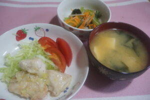 2021年10月17日の晩ご飯