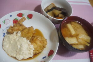 2021年10月22日の晩ご飯