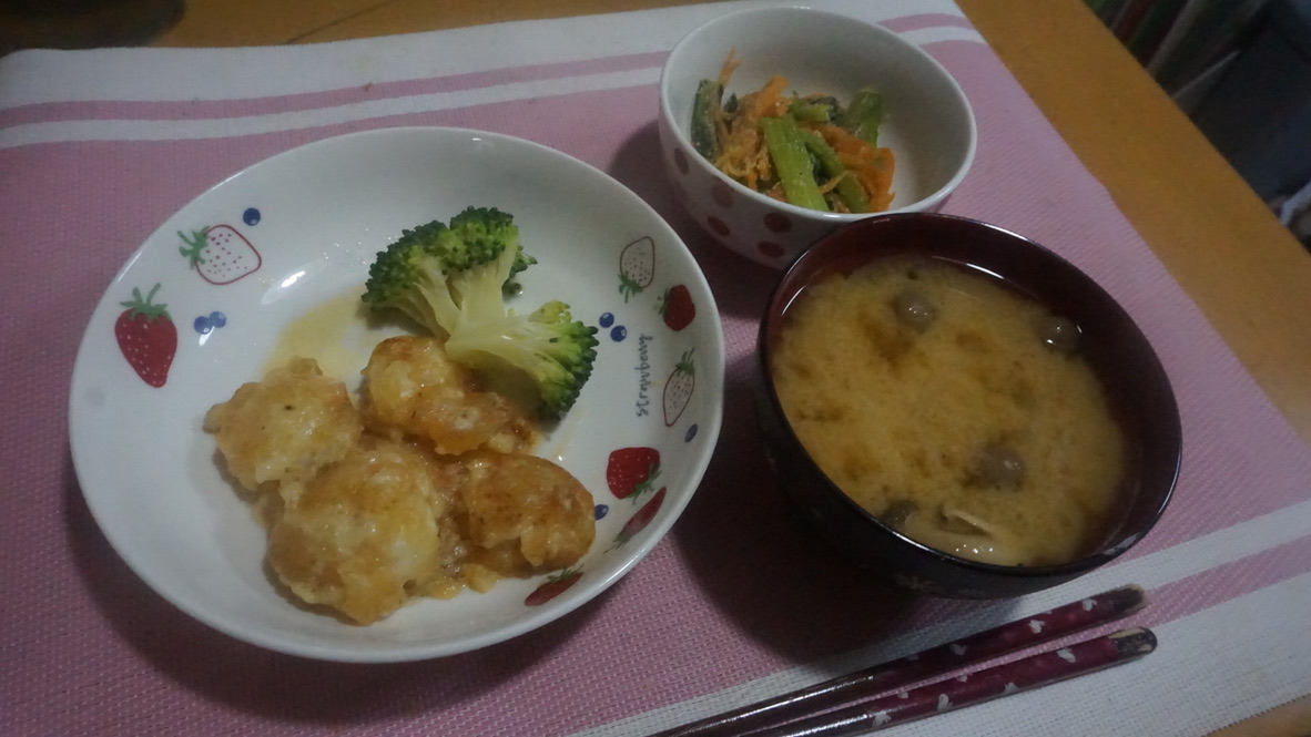 2022年4月6日の晩ご飯