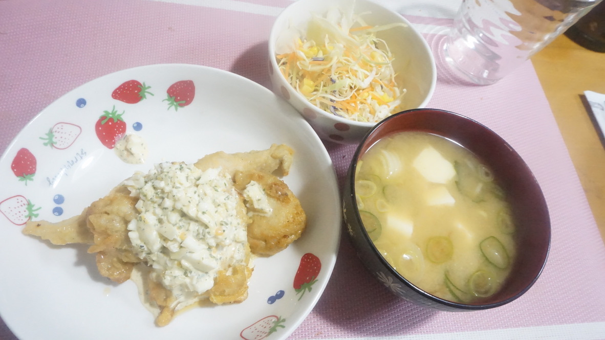 2022年4月4日の晩ご飯