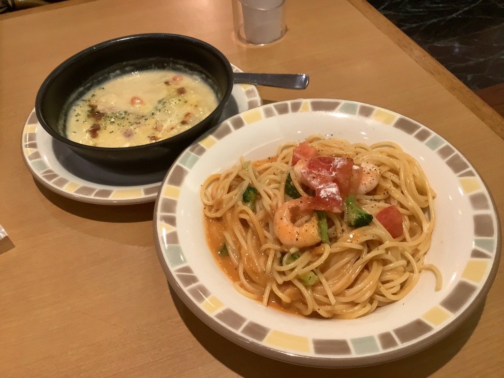 2022年1月24日のお昼ごはん