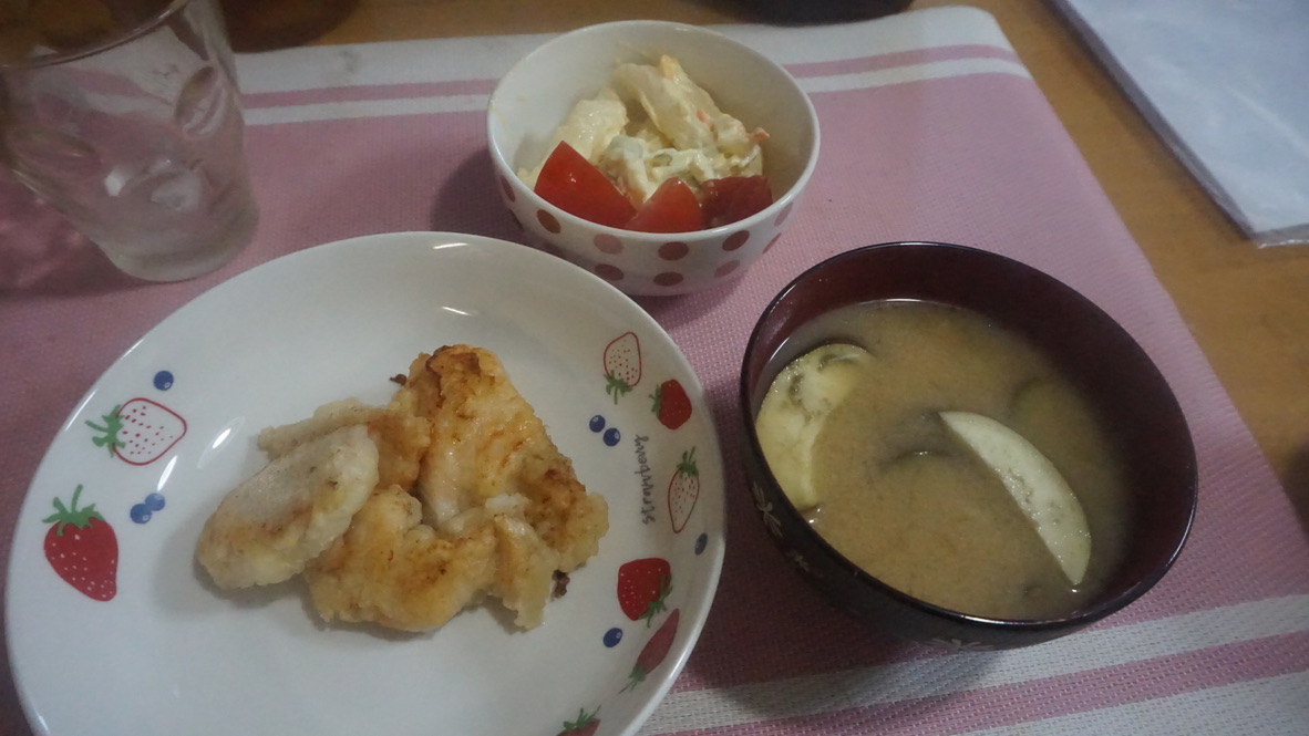 2022年7月17日の晩ご飯