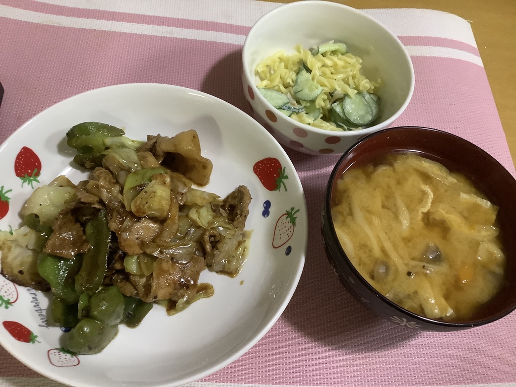 2022年9月27日の晩ご飯