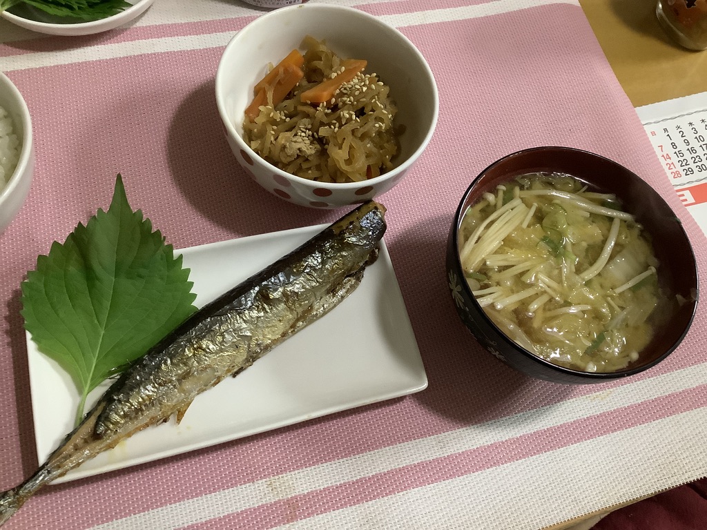 2022年10月1日の晩ご飯