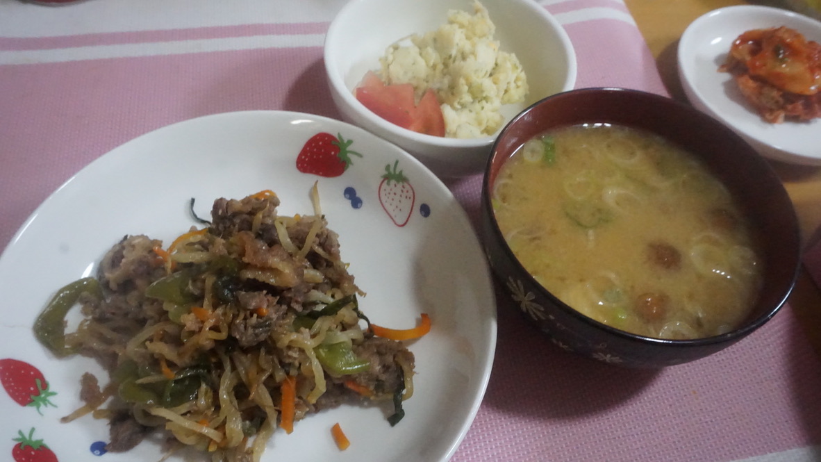 2022年10月4日の晩ご飯