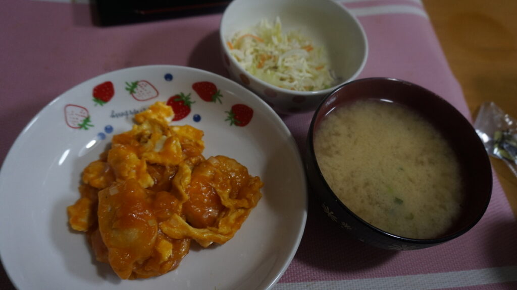 2023年3月17日の晩ご飯