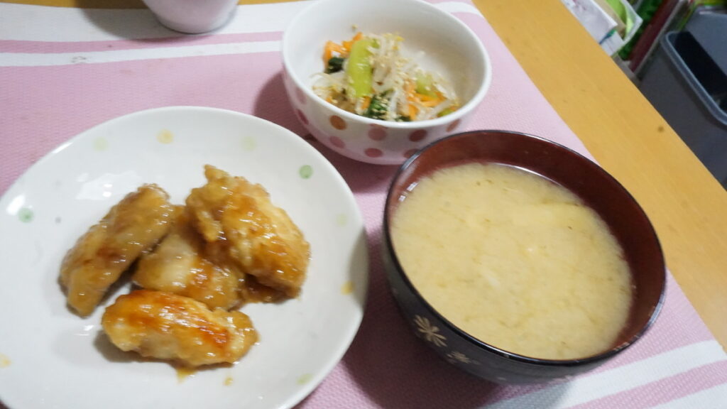 2023年3月9日の晩ご飯