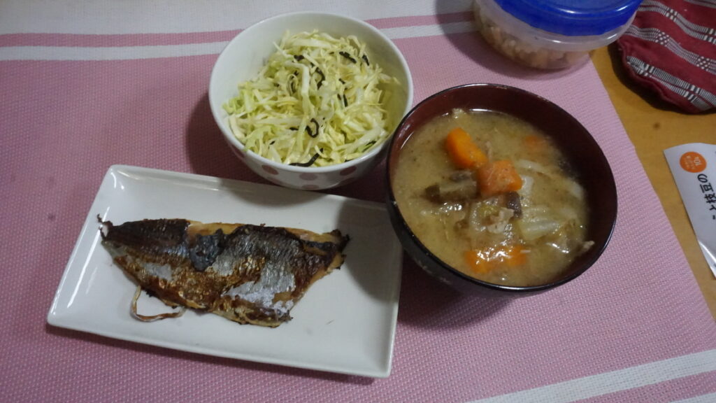 2023年4月3日の晩ご飯