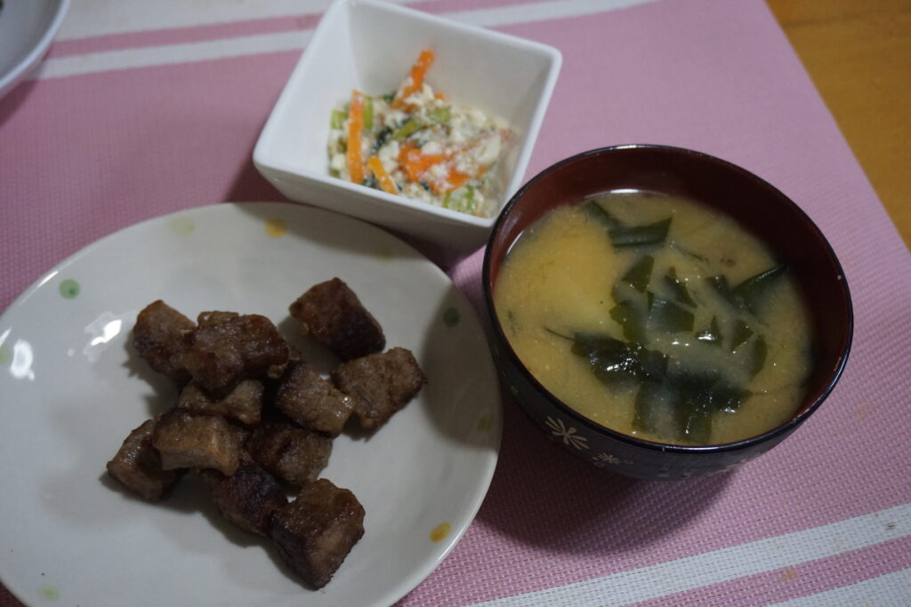 2023年6月3日の晩ご飯