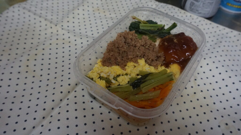 2023年7月7日のお弁当